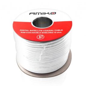 Amiko Dual-Shielded coax kabel (per meter)
