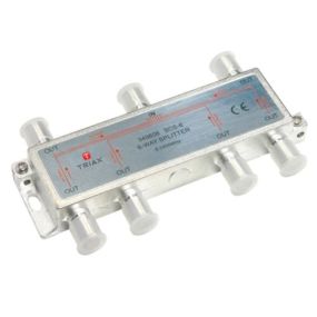 Triax SCS6 splitter 6-voudig, SAT 2,4GHz