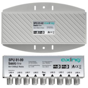 Axing SPU 81-02 DiSEqC switch outdoor
