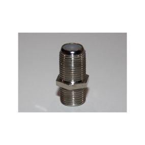 BKF4-0013 Coupling Piece Female RG6 - nickel