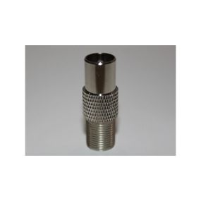 BKF4-0054 RF Female to Female RG6 - nickel