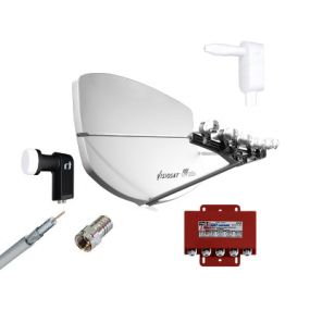 Cahors Visiosat Big Bisat dish set