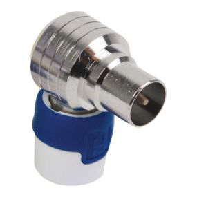 Hirschmann KOSWI 5, IEC connector male angled