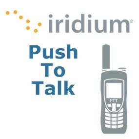 Iridium PTT (Push-To-Talk) subscription / per month