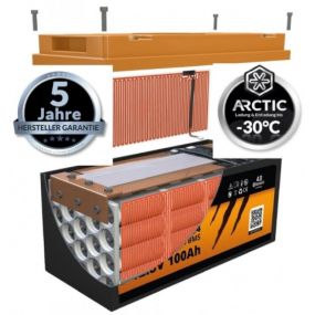 LIONTRON Arctic LiFePO4 LX 12,8V accu met Smart BMS / Bluetooth