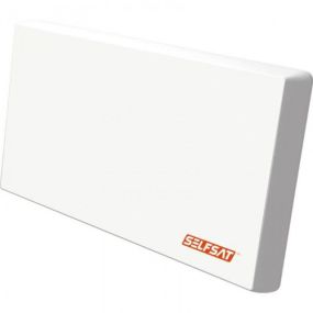 SelfSat H22D2 planar satellite dish, Twin LNB