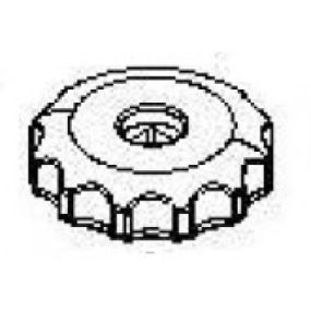 Teleco black button (10110)