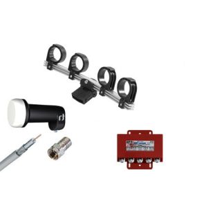 Triax 100 multifeed uitbreiding - Astra 1, 2 en 3 en HotBird